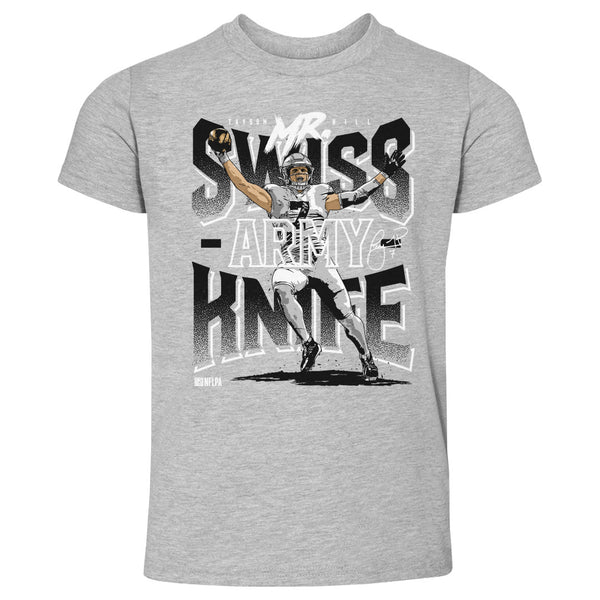 Taysom Hill 'SWISS ARMY KNIFE' Black Tee unisex 