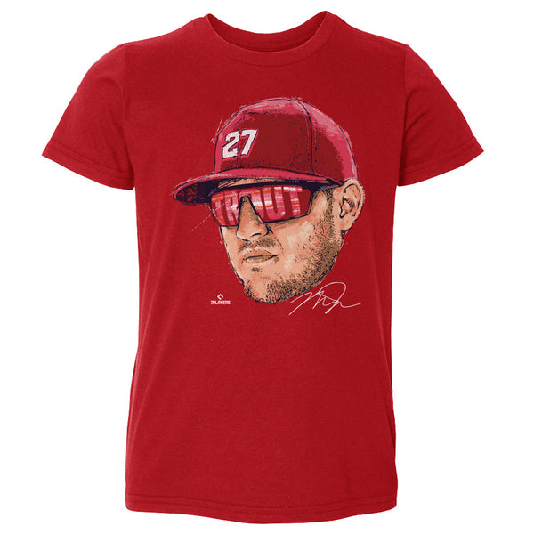  Mike Trout Toddler Shirt (Toddler Shirt, 2T, Heather