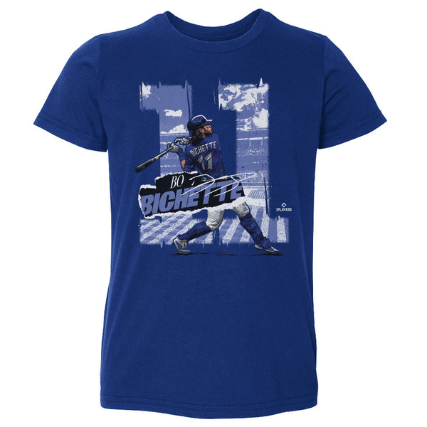 Toronto Blue Jays Kids 500 Level Bo Bichette Toronto Gray Kids Shirt