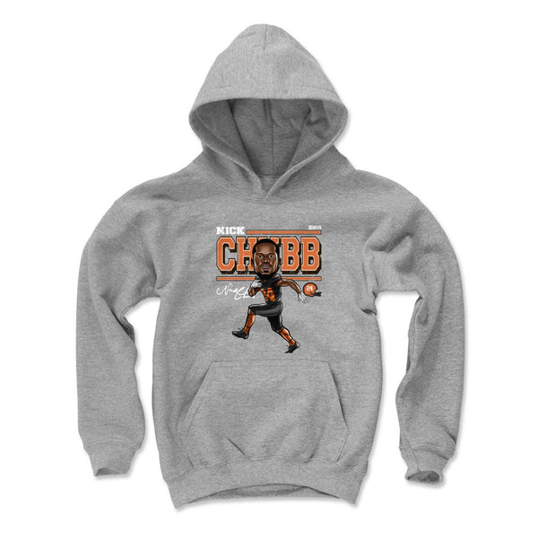 Nick Chubb Youth Hoodie  Cleveland Football Kids Youth Hoodie