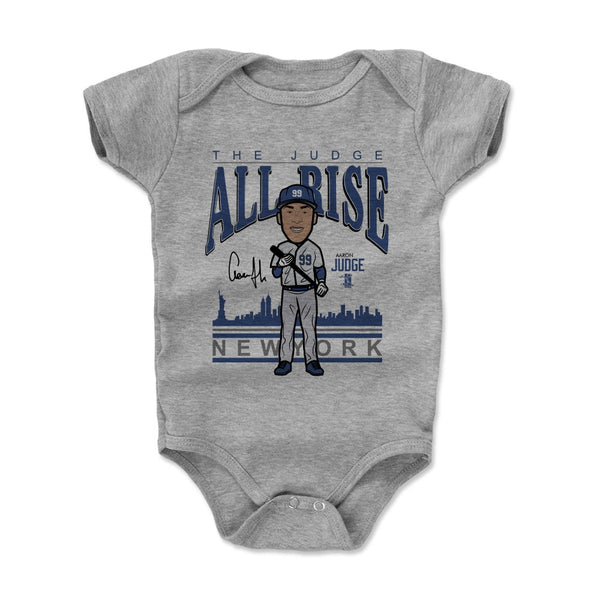 500 LEVEL Aaron Judge Baby Clothes, Onesie, Creeper, Bodysuit (Onesie, 3-6  Months, Heather Gray) - Aaron Judge Order B: Clothing, Shoes & Jewelry 