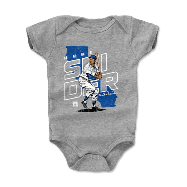 Duke Snider Baby Clothes, Brooklyn Baseball Hall of Fame Kids Baby Onesie