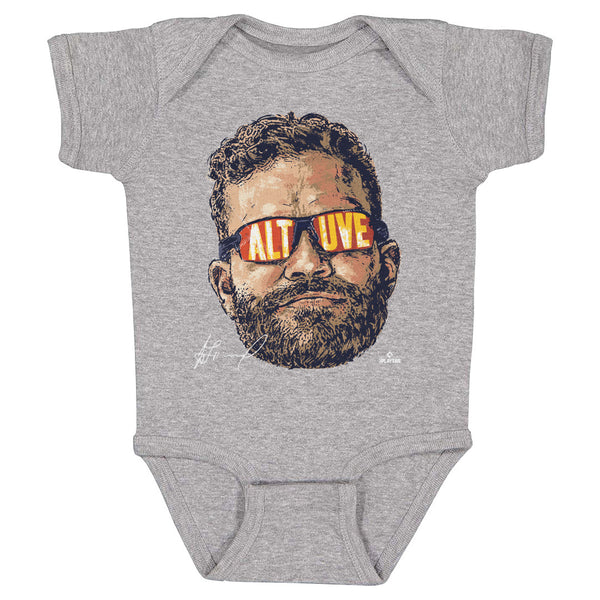 Jose Altuve Kids Baby Romper Houston Baseball Jose Altuve 