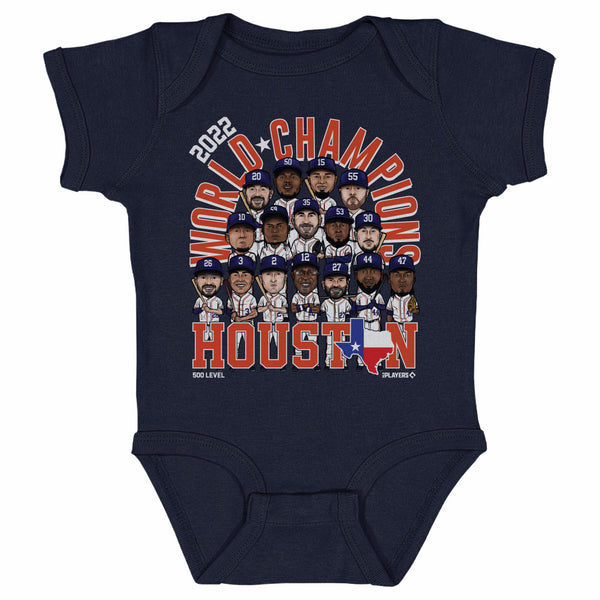 Jose Altuve Kids Toddler T-Shirt - White - Houston | 500 Level Major League Baseball Players Association (MLBPA)