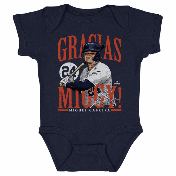 Miguel Cabrera Kids Baby Romper Detroit Baseball Miguel 