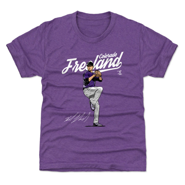 Official Kyle Freeland Jersey, Kyle Freeland Shirts, Baseball Apparel, Kyle  Freeland Gear