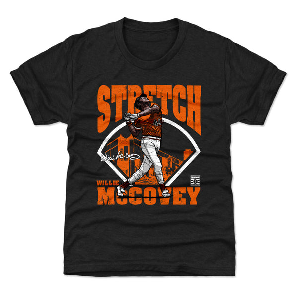  Willie McCovey Youth Shirt (Kids Shirt, 6-7Y Small, Tri Ash) - Willie  McCovey Play O : Sports & Outdoors