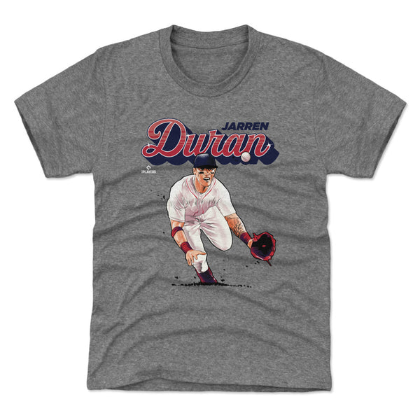 Jarren Duran Boston Red Sox Youth Navy Roster Name & Number T-Shirt 