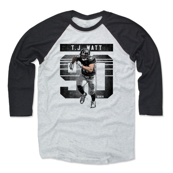 T.J. Watt Baseball Tee Shirt, Pittsburgh Football Men's Baseball T-Shirt