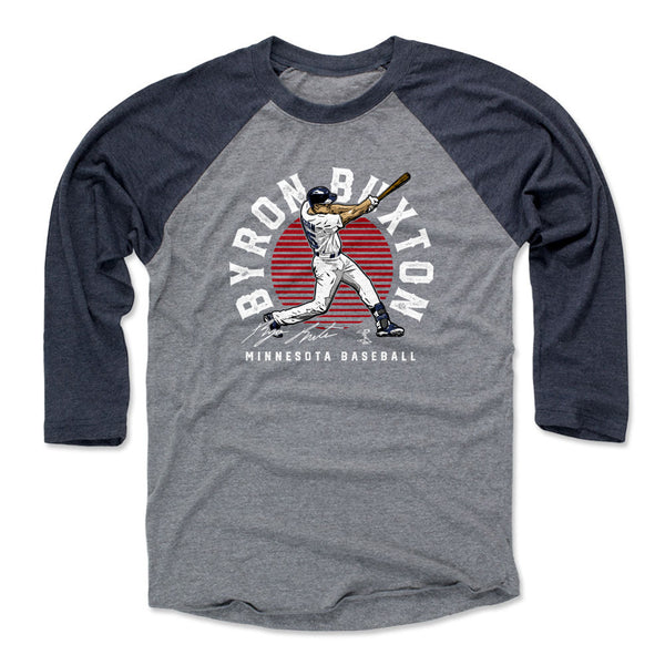  Byron Buxton Shirt (Cotton, Small, Heather Gray