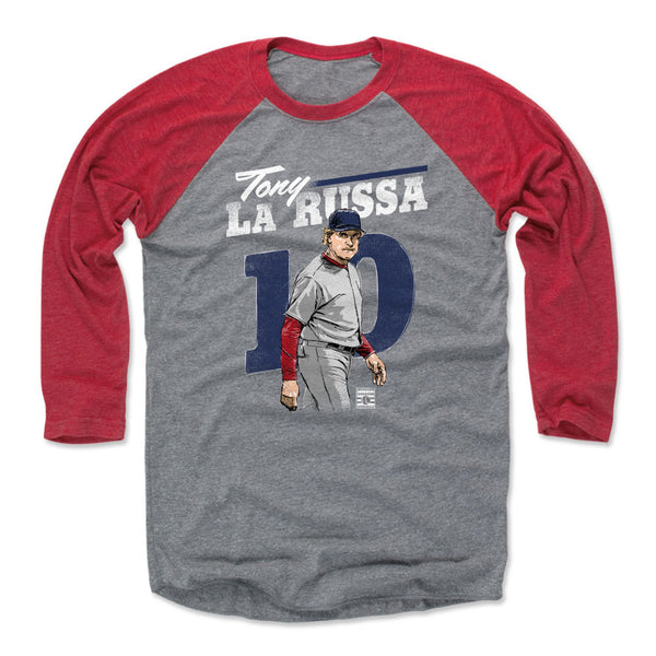 500LVL Tony La Russa Kids T-Shirt - St. Louis Baseball Tony La Russa Retro Wht