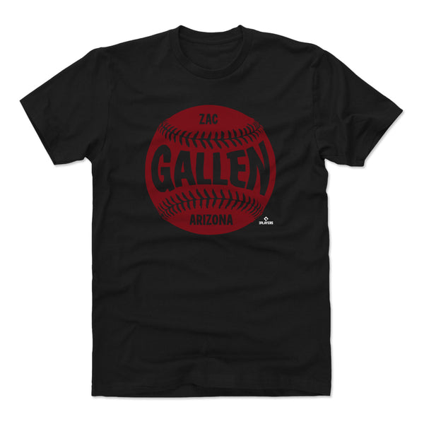 Arizona Diamondbacks Zac Gallen Men's Cotton T-Shirt - Heather Gray - Arizona | 500 Level Major League Baseball Players Association (MLBPA)