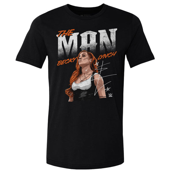 Becky Lynch Shirt  Women Superstars WWE Men's Cotton T-Shirt