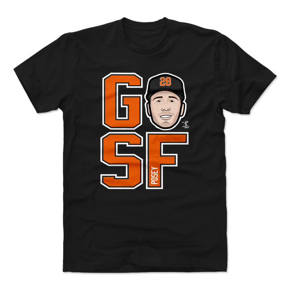 Men's 500 Level Buster Posey San Francisco White T-Shirt