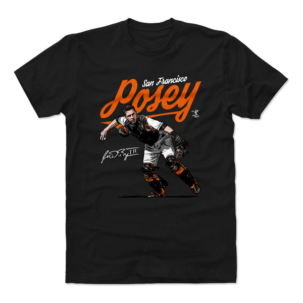 Men's 500 Level Buster Posey San Francisco Gray Shirt