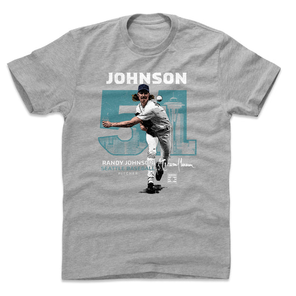 Seattle Mariners Men's 500 Level Randy Johnson Seattle Navy Shirt