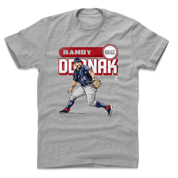 Minnesota Twins Men's 500 Level Randy dobnak Minnesota Gray T-Shirt