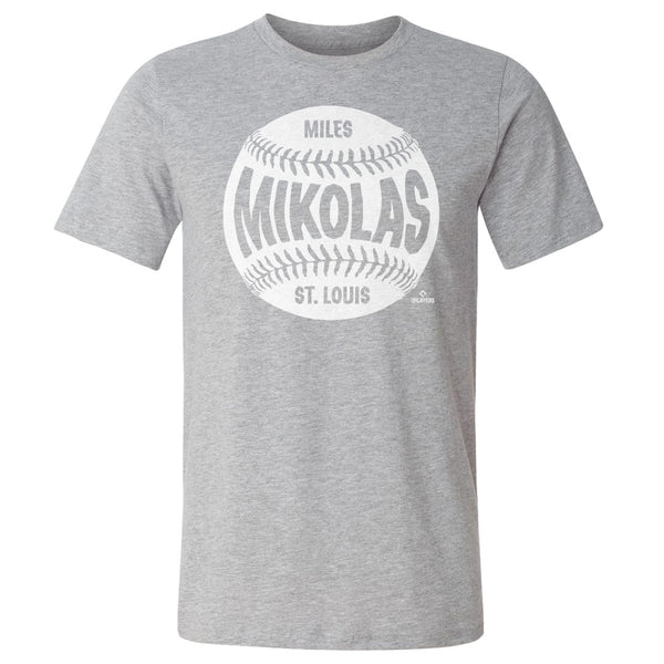  500 LEVEL Miles Mikolas Shirt (Cotton, Small, Heather