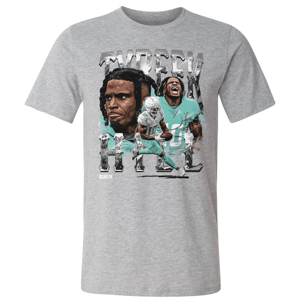 Tyreek Hill Shirt | Miami Football Men's Cotton T-Shirt | 500 Level ...