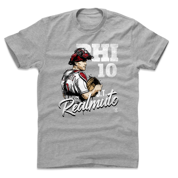 Philadelphia Phillies Men's 500 Level J.T. Realmuto Philadelphia Red Shirt