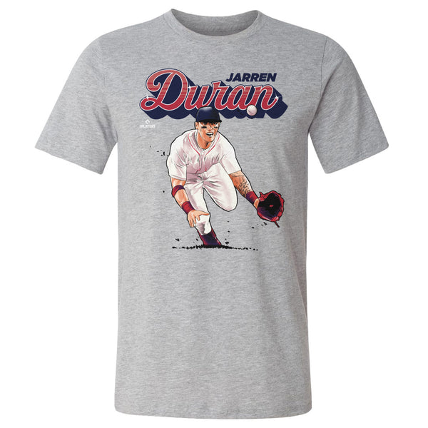  500 LEVEL Jarren Duran 3/4 Sleeve Raglan T-Shirt - Jarren Duran  Boston Font : Sports & Outdoors