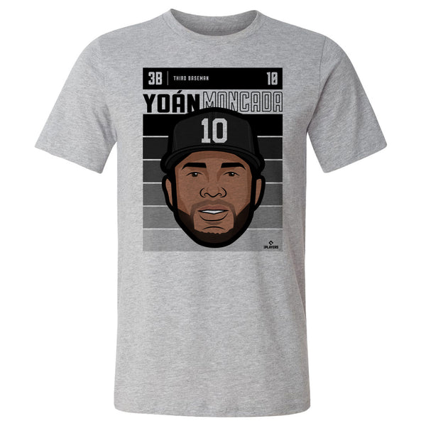 Yoan Moncada Shirt, Chicago Baseball Men's Cotton T-Shirt