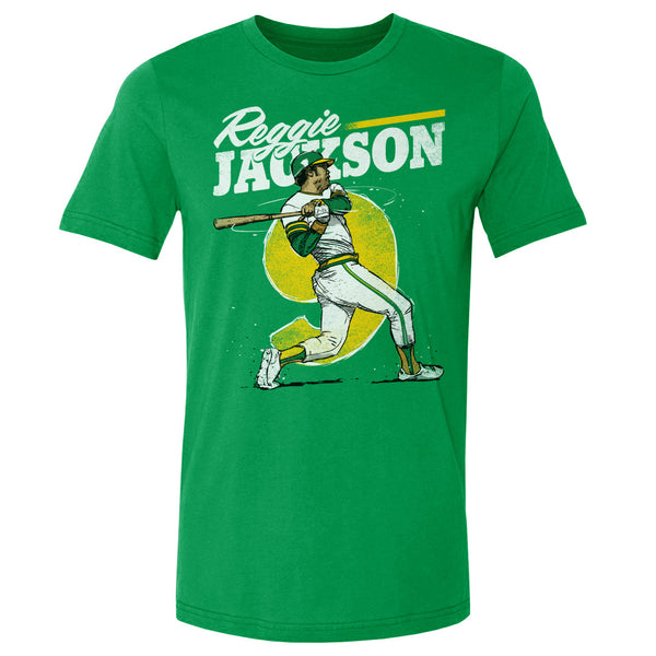  Reggie Jackson Shirt (Cotton, Small, Heather Gray