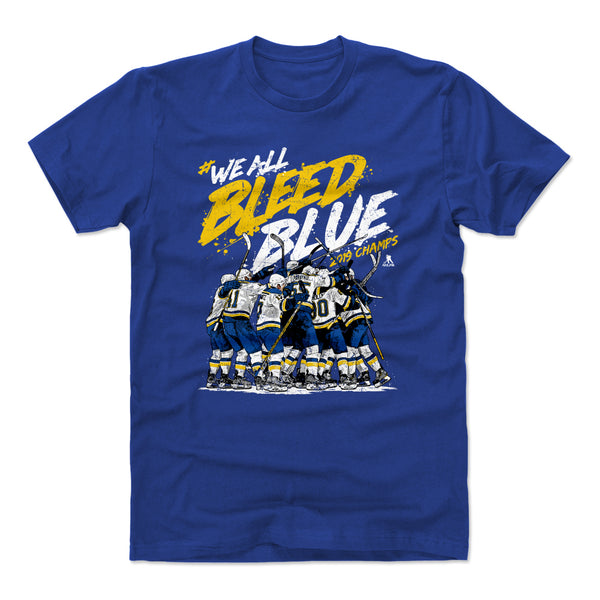 500 Level St. Louis Shirt - St. Louis Hockey Men's Apparel - St. Louis Hockey Bleed Blue