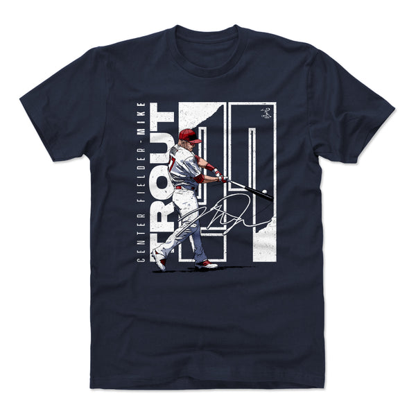  500 LEVEL Mike Trout Shirt (Cotton, Small, Heather