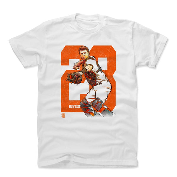 Men's 500 Level Buster Posey San Francisco White Shirt