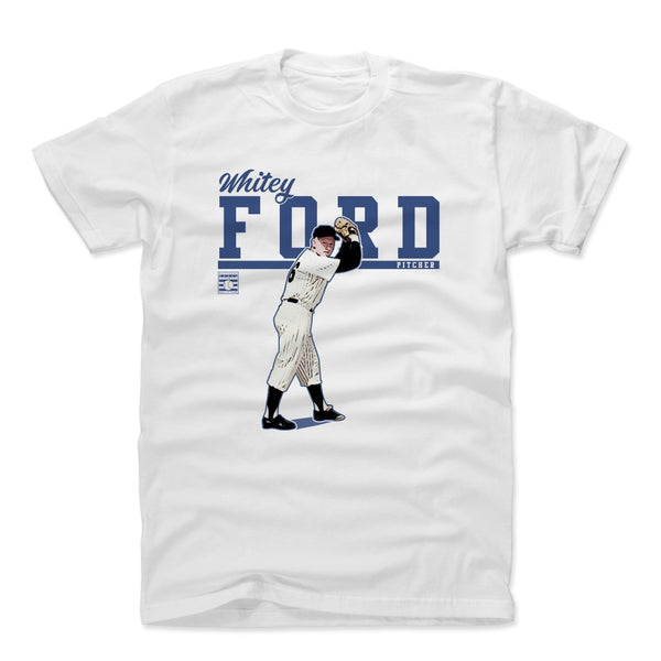 Whitey Ford Baseball Tee Shirt, New York Baseball Hall of Fame Men's  Baseball T-Shirt