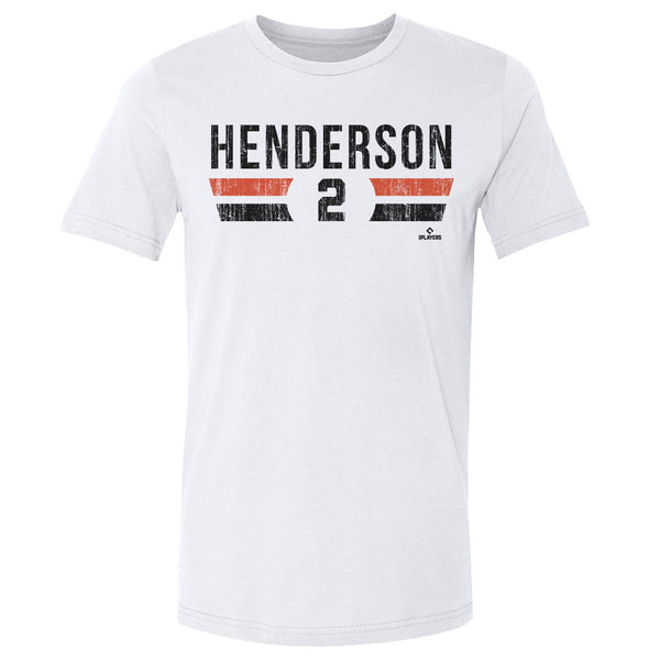 500 Level Men's Baltimore Orioles Gunnar Henderson Black T-Shirt