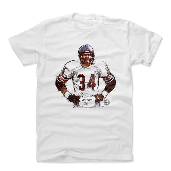 : 500 LEVEL Walter Payton Shirt (Cotton, Small, Black) - Walter  Payton Hurdle WHT : Sports & Outdoors