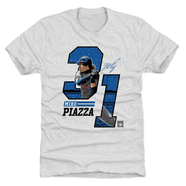  500 LEVEL Mike Piazza Shirt (Cotton, Small, Heather