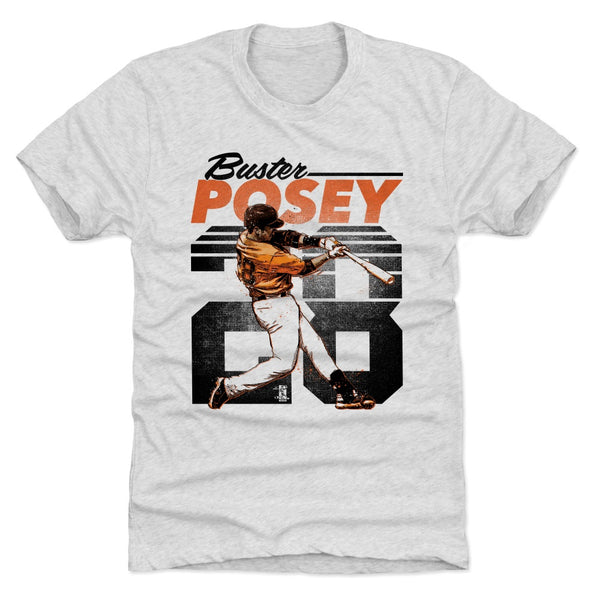 Men's 500 Level Buster Posey San Francisco Gray Shirt
