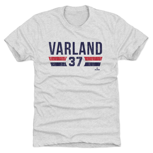 Minnesota Twins Louie Varland Men's Premium T-Shirt - Tri Ash - Minnesota | 500 Level Major League Baseball Players Association (MLBPA)