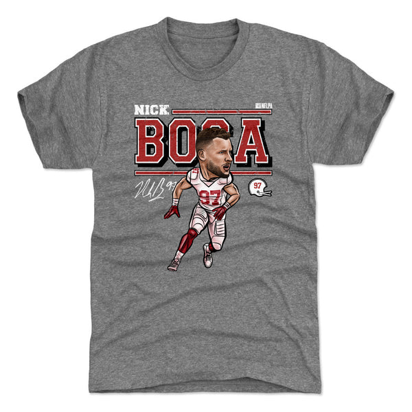 : Baku Apparel San Francisco Fans Nick Bosa Bosa PIC Men's Long  Sleeve T-Shirt (Black, Small) : Clothing, Shoes & Jewelry