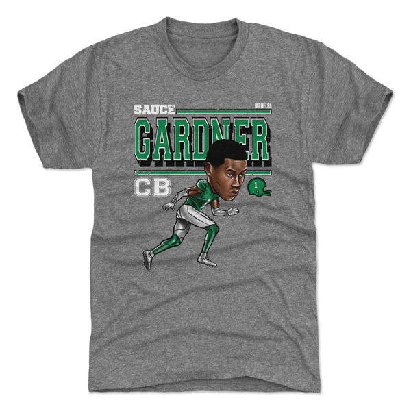 : Sauce Gardner #1 New York Football Cotton T-Shirt