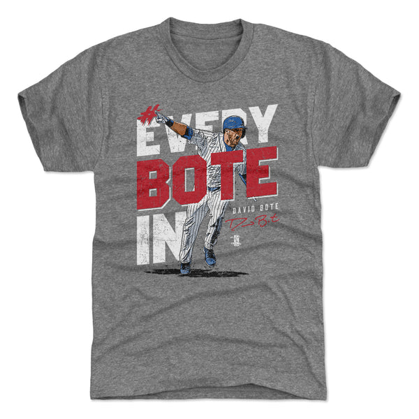 Chicago Cubs Men's 500 Level David BOTE Chicago Gray Shirt