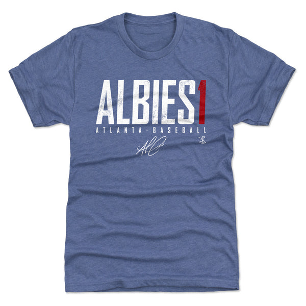 Ozzie Albies Baseball Tee Shirt, Atlanta Baseball Men's Baseball T-Shirt