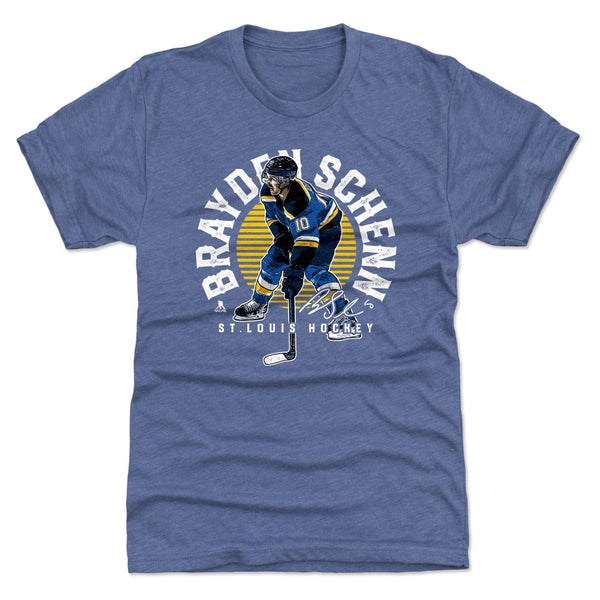 NHL St. Louis Blues Men's Short Sleeve Tri-Blend T-Shirt - S