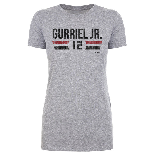 Lourdes Gurriel Jr. Women's T-Shirt - Red - Arizona | 500 Level Major League Baseball Players Association (MLBPA)