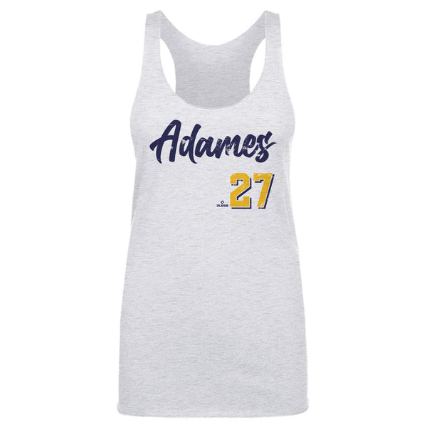 Willy Adames - SS - Milwaukee Brewers Women's Tank Top by Bob