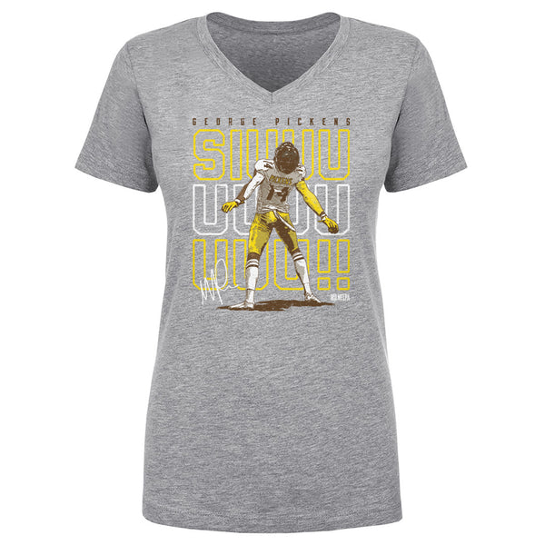 George Pickens Women's V-Neck  Pittsburgh Football Women's V-Neck