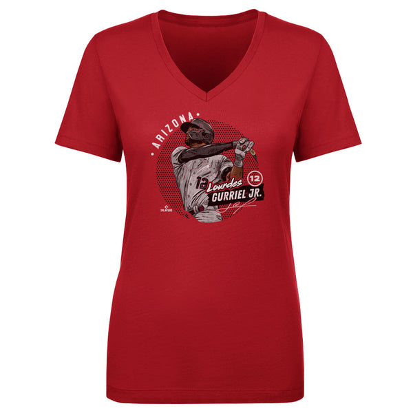  Lourdes Gurriel Jr. Shirt for Women (Women's V-Neck, Small,  Heather Gray) - Lourdes Gurriel Jr. Arizona Rough WHT : Sports & Outdoors