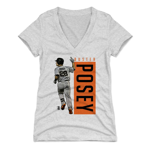 Buster Posey Forever, Women's V-Neck T-Shirt / Large - MLB - Sports Fan Gear | breakingt