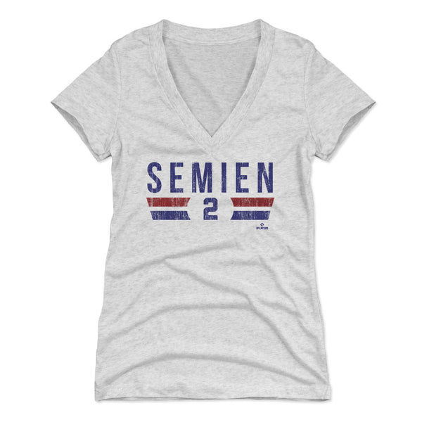 Marcus Semien: Don't Mess with Marcus, Women's V-Neck T-Shirt / Large - MLB - Sports Fan Gear | breakingt