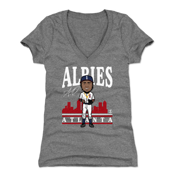 Youth Ozzie Albies Navy Atlanta Braves Player T-Shirt
