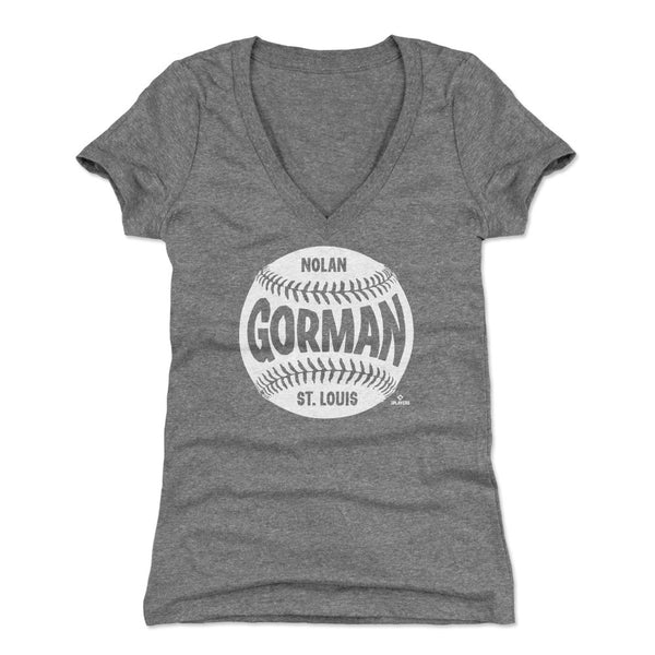  Nolan Gorman Shirt (Cotton, Small, Heather Gray