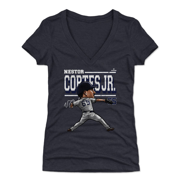 Nestor Cortes Women's T-Shirt  New York Baseball Women's V-Neck T